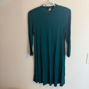 The Limited Teal Long Sleeve Dress